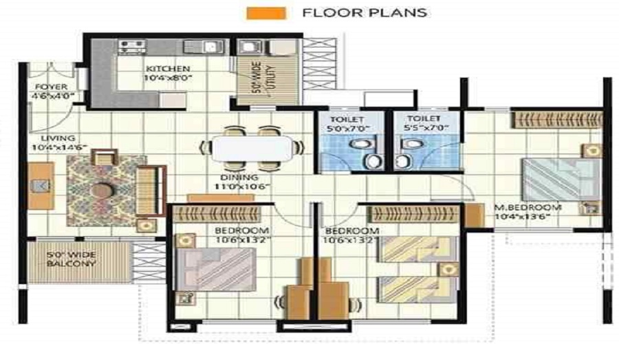   brigade banashankari floor plan1