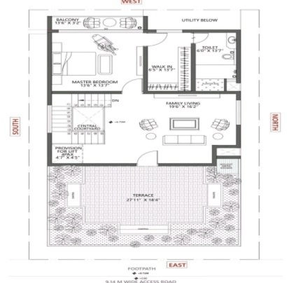 Alternate floor plan at Brigade Gunjur Bangalore