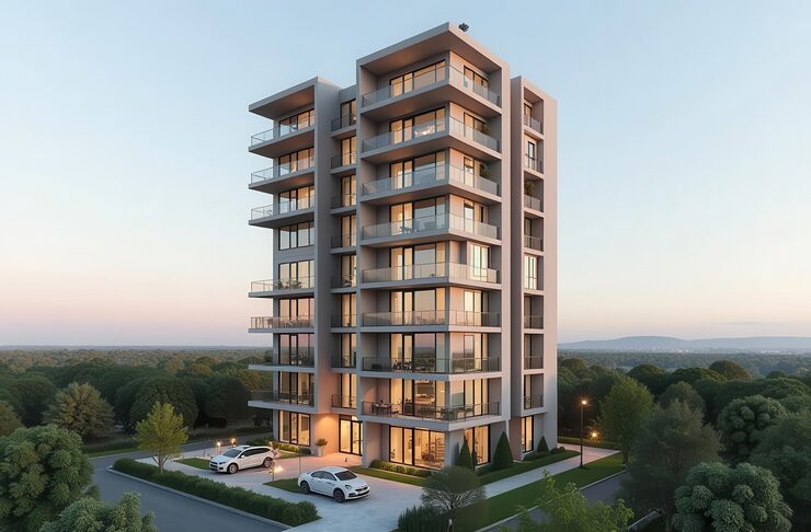 Artist's impression of Brigade Cielo Hosur Road