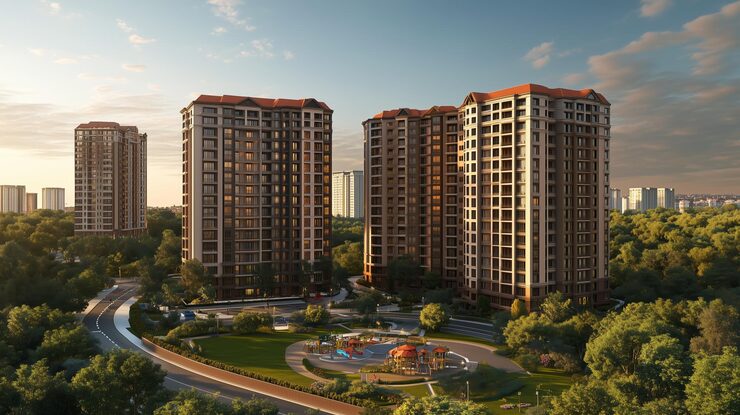 Artist's impression of Brigade Jeevan Sandhya